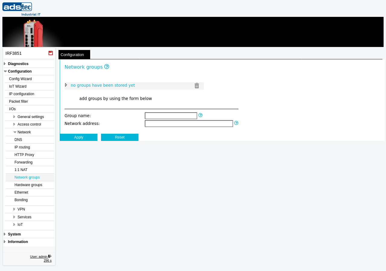 Network groups