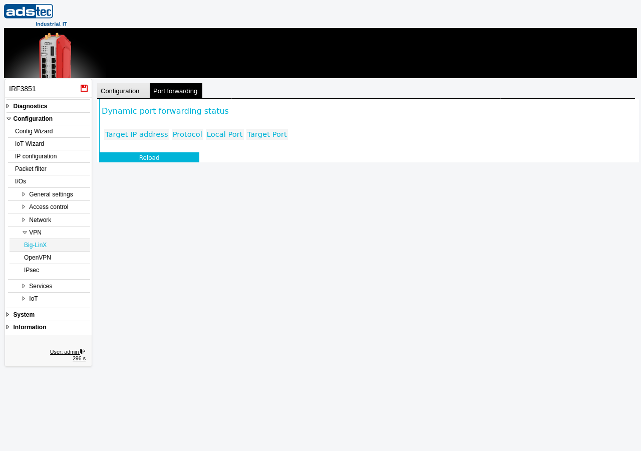 Port forwarding